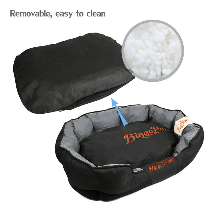 BingoPaw Waterproof Orthopedic Bolster Dog Bed & Reviews Wayfair